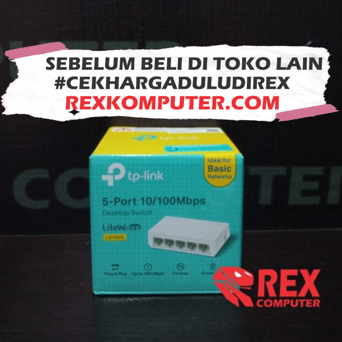 TP LINK 5 PORT LS1005