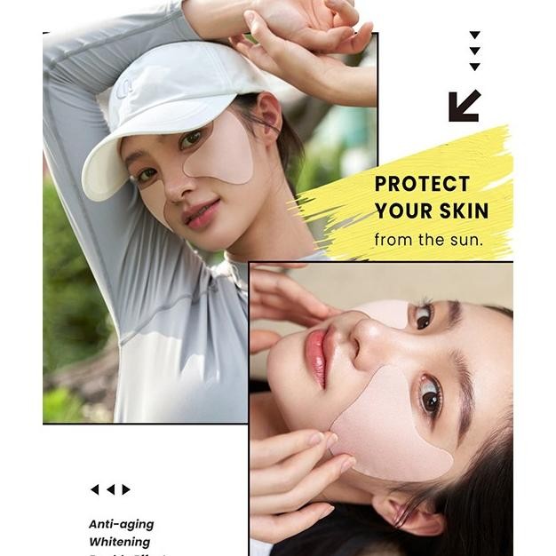 The Hanol Real Sun Patch Plus - Uv Patch - Masker Mata 1 Box