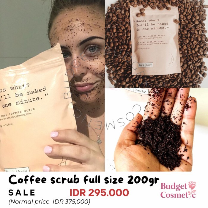 TERBARU FRANK BODY COFFEE SCRUB AUTHENTIC