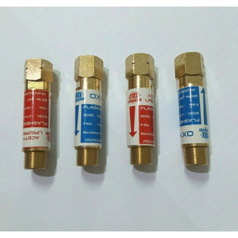 Flash Back Flashback Arrestor for Torch / Regulator LPG Ace Oxygen
