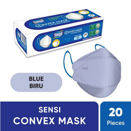 Murah Sensi convex biru / blue Non COD