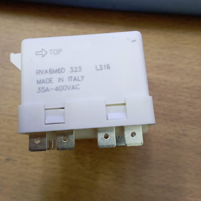 Relay Compressor Putih Rva 6 Genuine