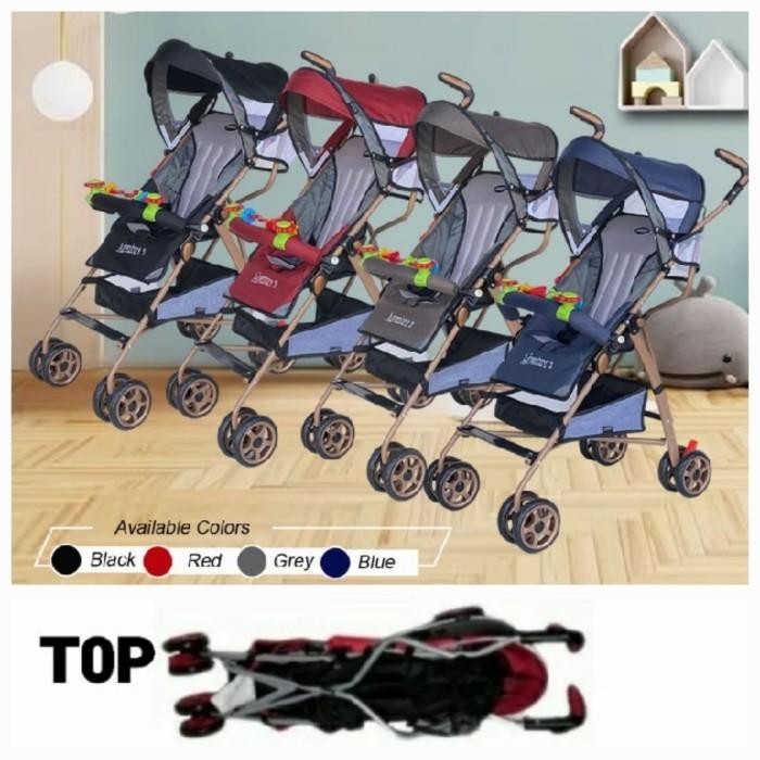 Stroller Pliko Buggy Adventure 108