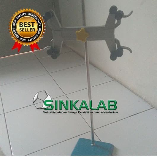 TERLARIS! STATIF DAN KLEM BURET DOUBLE