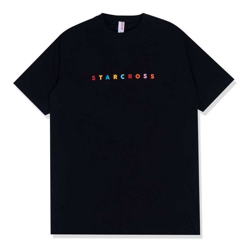 COD | STARCROSS Kaos Pria - RAINBOW FONT 2 - Black