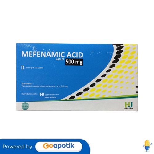 MEFENAMIC ACID HEXPHARM 500 MG BOX 100 KAPLET