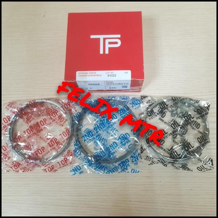 RING PISTON RING SEHER SET FORD RANGER 2.2 2.200CC STD