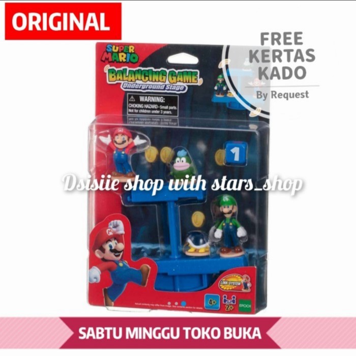 Super Mario Balancing Game Underground Stage Link System Original