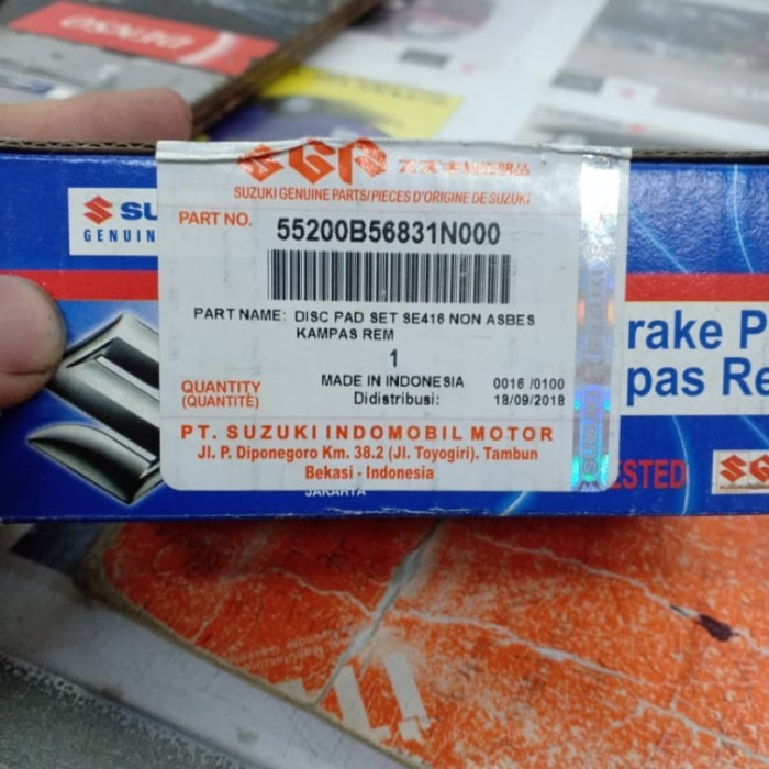Kampas rem Brake pad Vitara sidekick