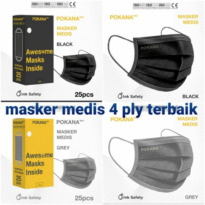 Murah Masker Pokana B&G Non COD