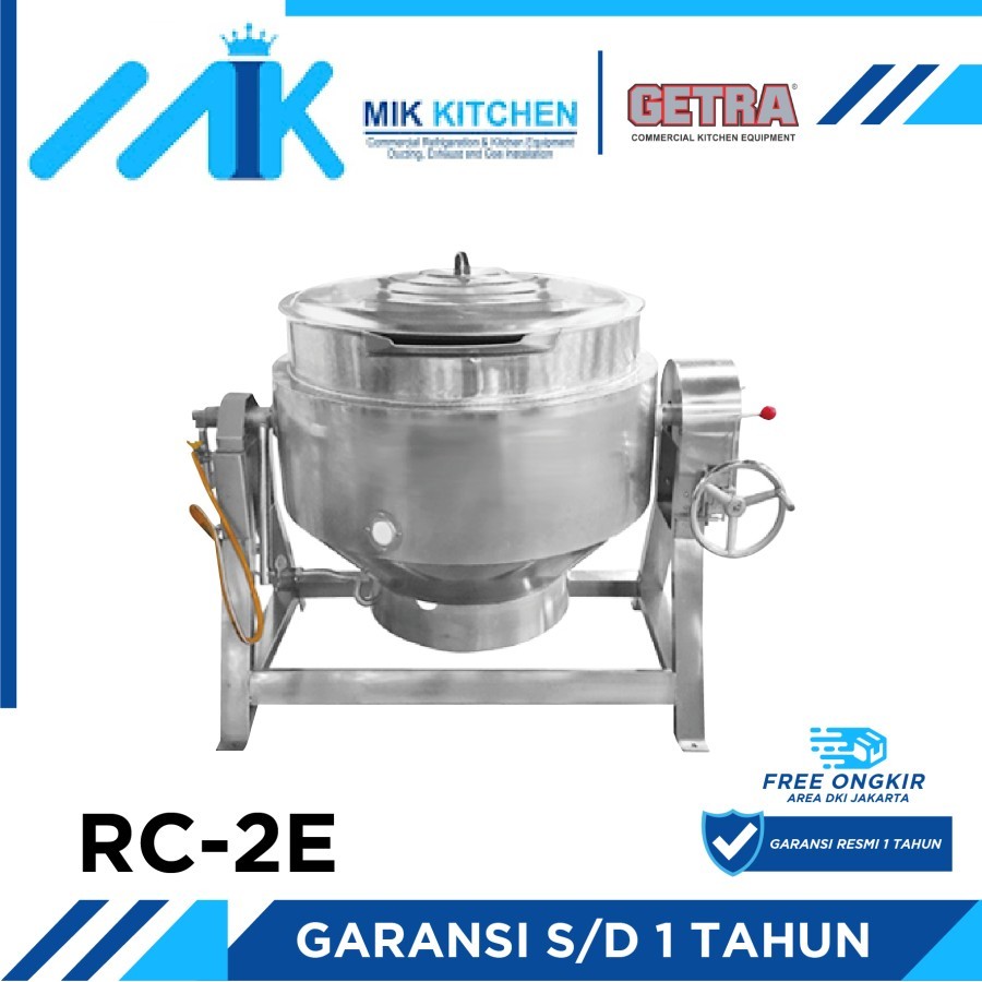 GETRA GAS TILTING KETTLE RC-2E / RC 2E / RC2E