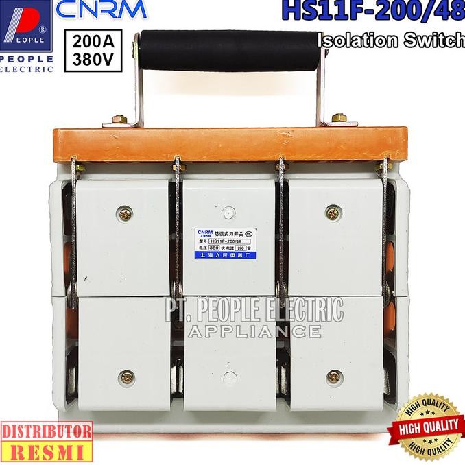INSOLATION SWITCH HS11F-200-48 200A