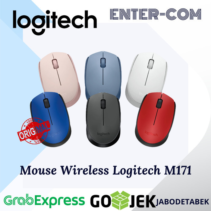 Mouse Wireless Logitech M171 Original Garansi Resmi