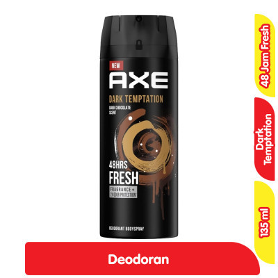 Axe Deodoran Pria Dark Temptation Spray 135 ml