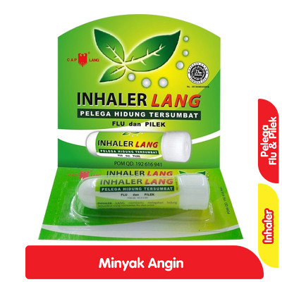 Cap Lang Inhaler Pelega Hidung Tersumbat