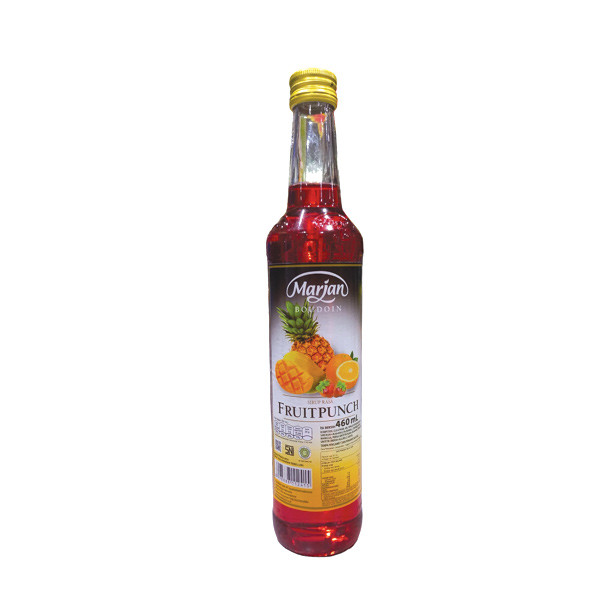 MARJAN SYRUP BOUDOIN FRUIT POUCH 460 ML
