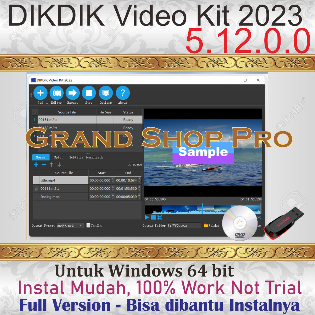 DIKDIK Video Kit (Full Version, Not Trial