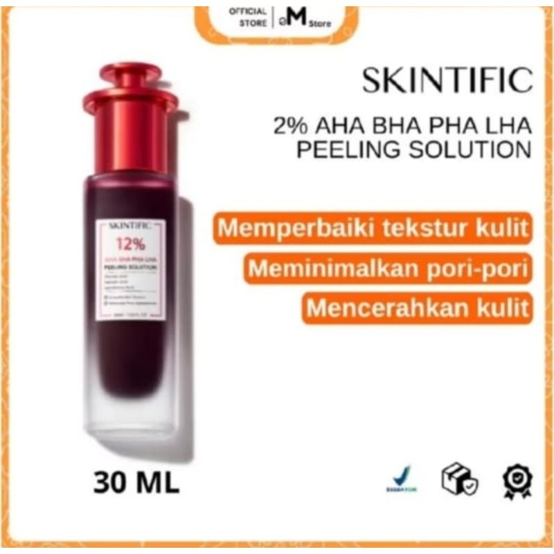 scintifit acid peeling solution serum 30ml
