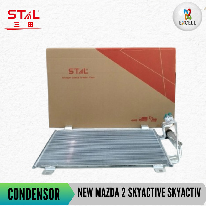 Condensor Kondensor Radiator Ac Mobil New Mazda 2 Skyactive