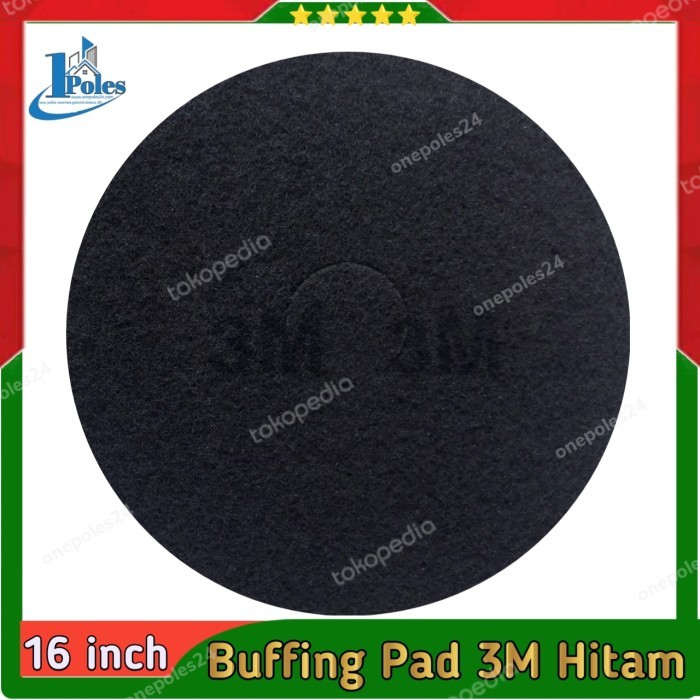 Termurah Buffing Pad 3M 16 Inch,Hitam