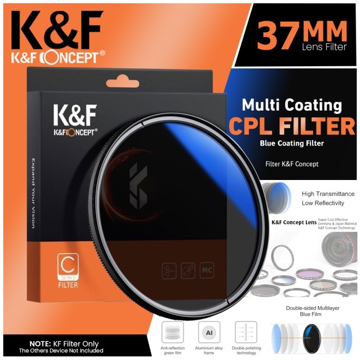 TERBARU! K&F Concept Filter MC CPL Filter Multi Coating
