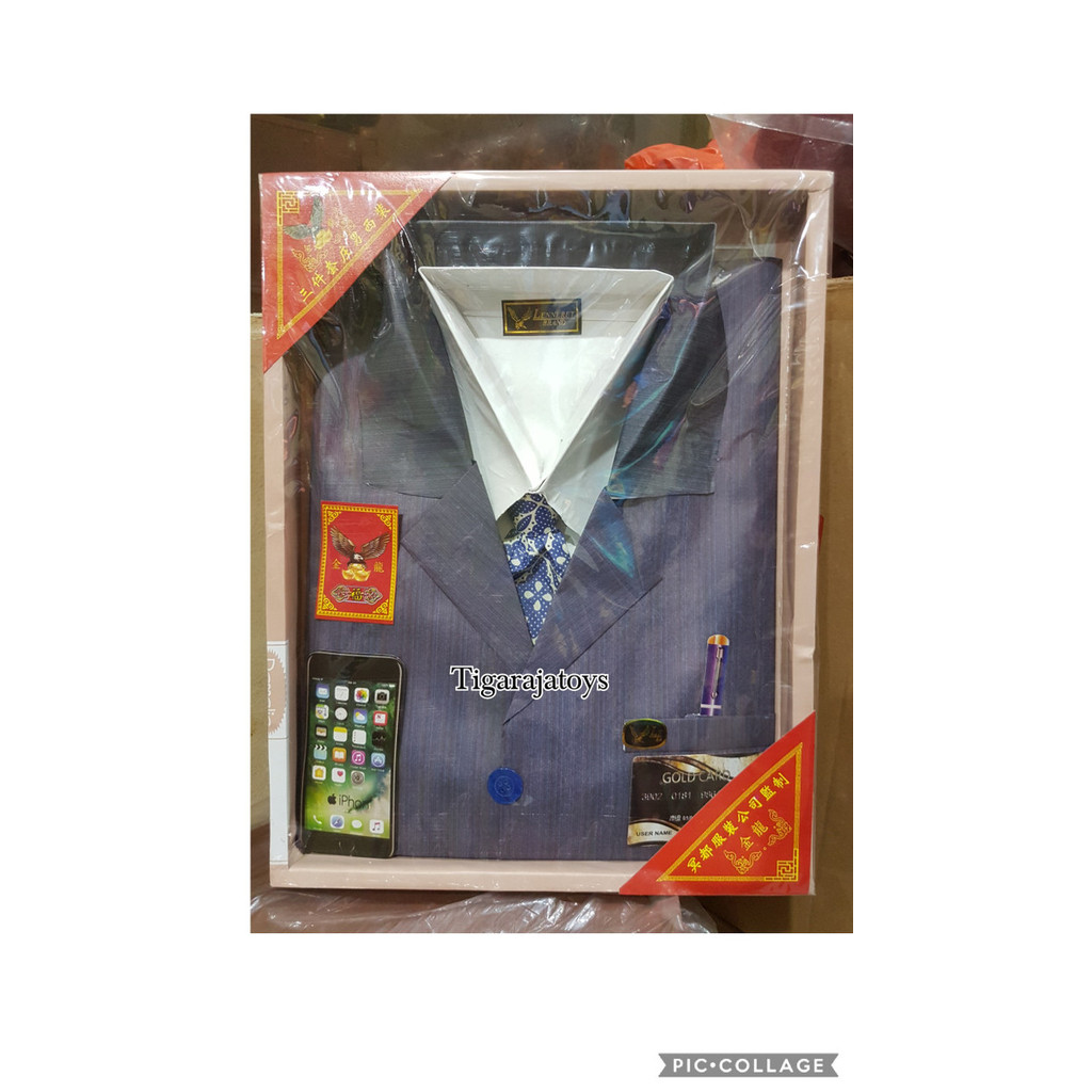 Kertas Sembahyang Cengbeng Baju Jas Set Pria