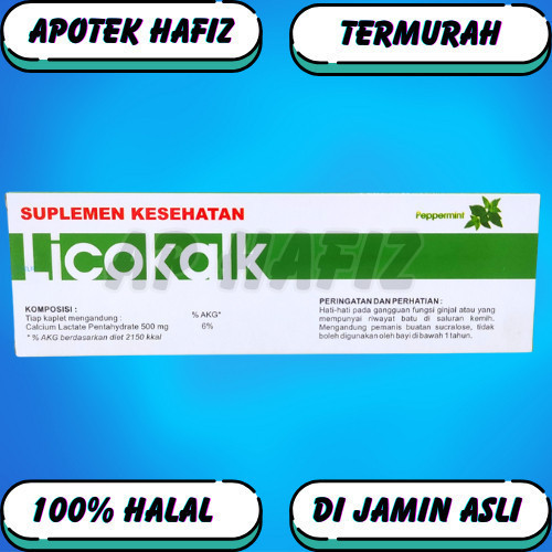 BERLICO LICOKALK KAPT - 100's