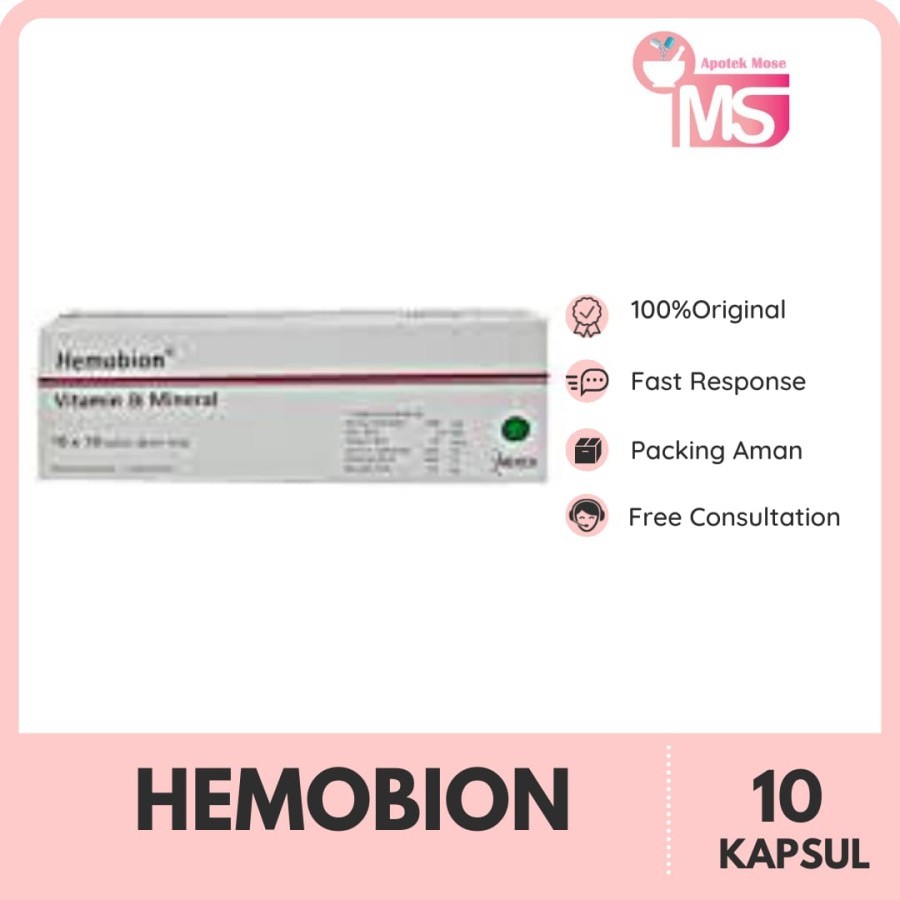 HEMOBION 10 KAPSUL