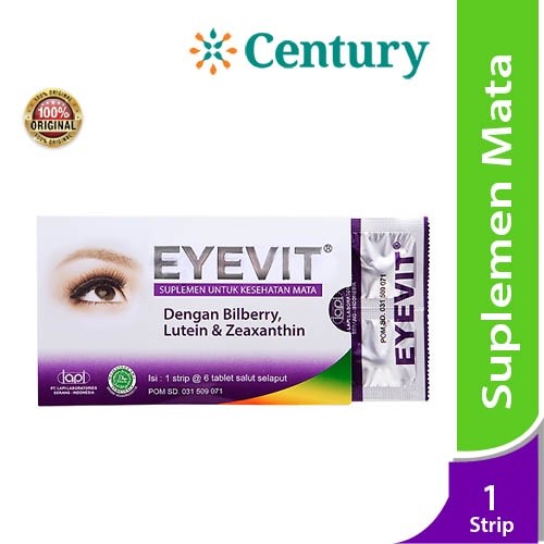 Eyevit Tablet 1 Box isi 5 Strip