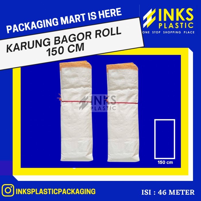 karung bagor 150 cm x 50 yard