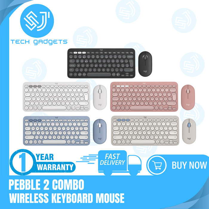 Logitec Pebble 2 Multi-device Combo K380S Keyboard & M350S Mouse