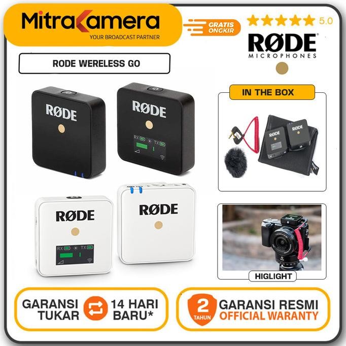 Rode Wireless Go New Stok