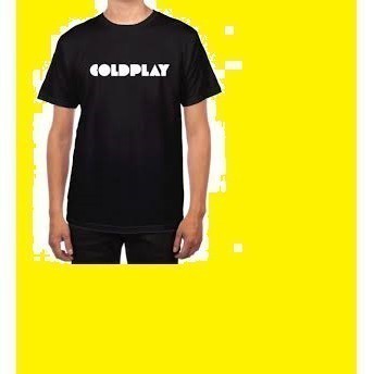 Kaos T Shirt Pria Coldplay