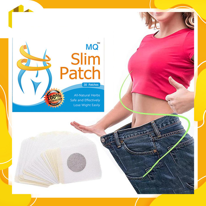 BISA SPK! MQ Slim Patch Magnetic Slimming Patch Pembakar Lemak Perut