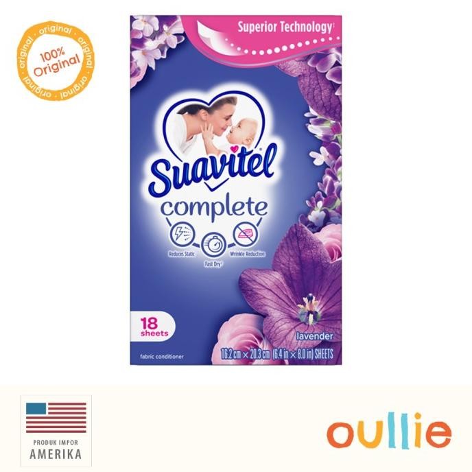Suavitel Dryer Sheets Complete Fabric Conditioner