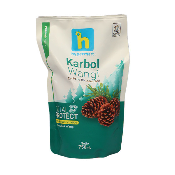 HYPERMART KARBOL PINE PCH 750 ML
