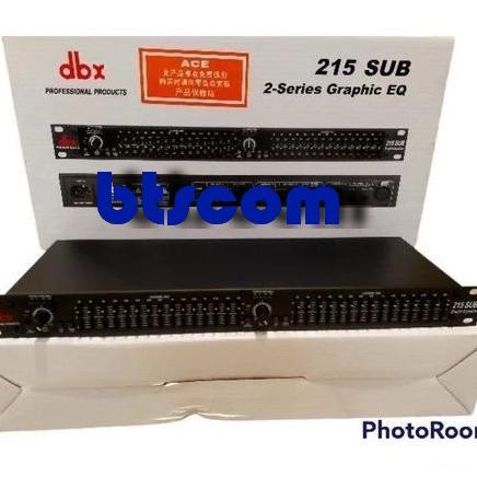 EQUALIZER DBX 215 SUB / 215SUB / 215-SUB PLUS SUBWOOFER