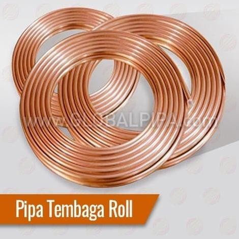 PIPA TEMBAGA ROLL 3/16" | COPPER PIPE 15 METER