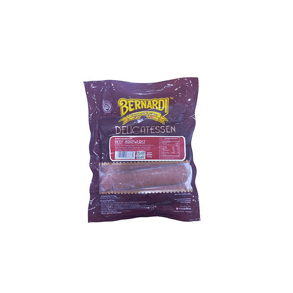 BERNARDI DELI BEEFBRATWURST 4P