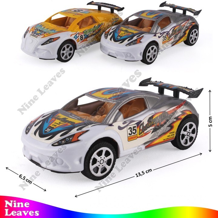 Mainan Mobil Import 1 Interior Orange