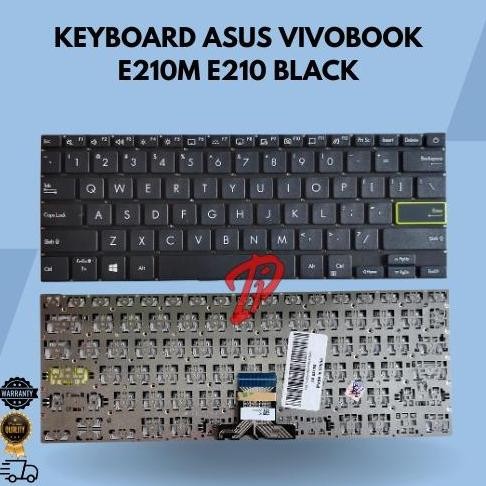 Keyboard Asus Vivobook E210 E210M E210M - Black New Stok