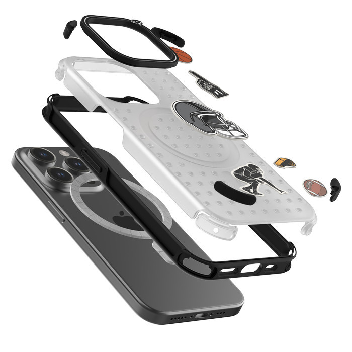 Casing iPhone 15 Pro Pinit Dynamic Antimicrobial Case with MagSafe