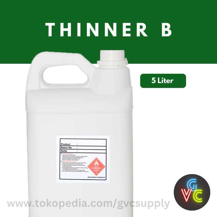 Thinner B 5 Liter - GVCSupply