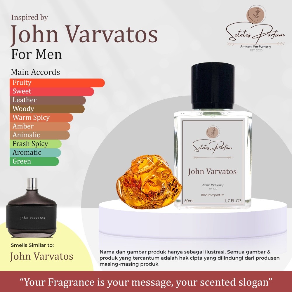 Setetes Parfum John Vervatos