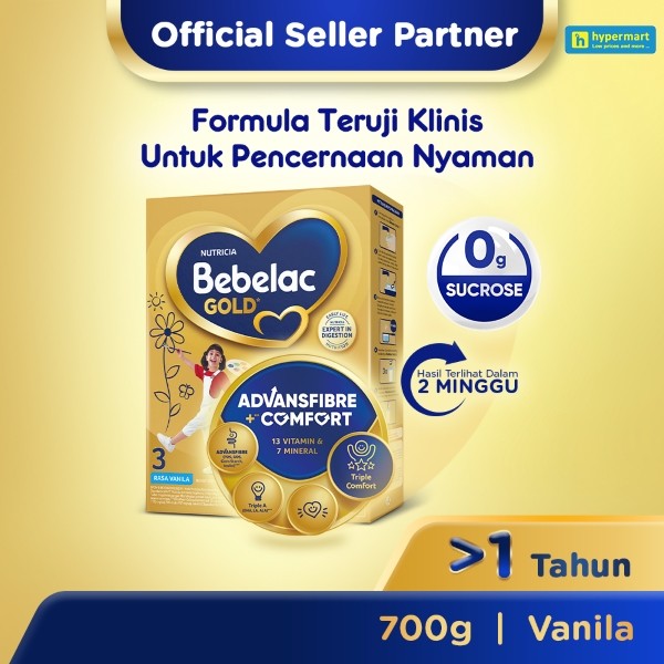 BEBELAC GOLD 3 VANILA 700 GR