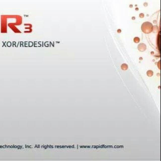 RapidForm XOR3 VERSION 3.0.0.4 32Bit64Bit Work
