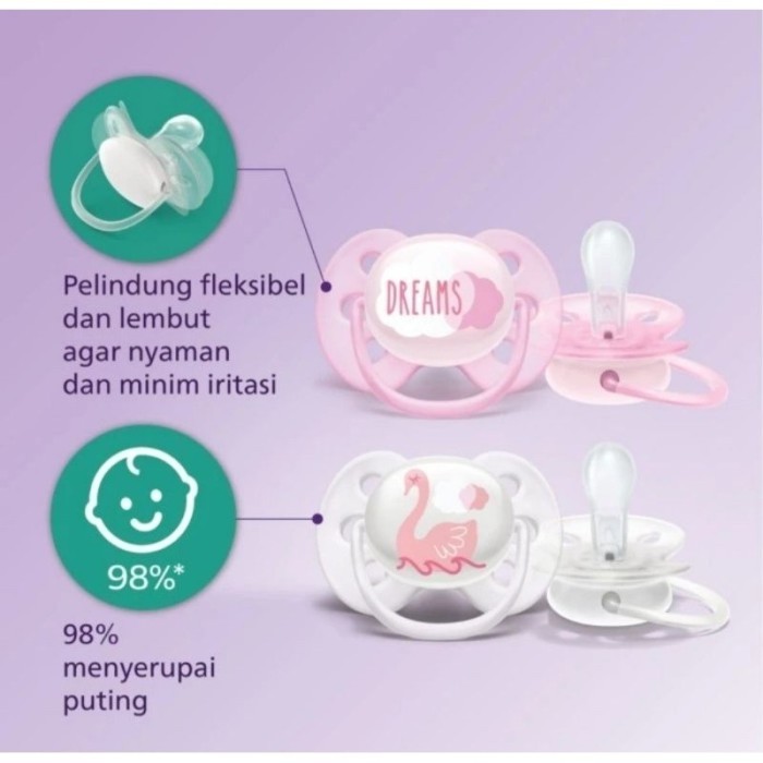 Empeng Philips Avent 0-6m 2pcs