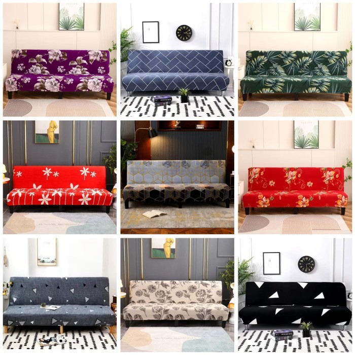 Cover SOFA BED premium elastis/Sarung SOFA BED stretch