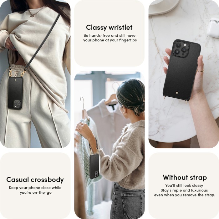 Case iPhone 15 Pro Max Plus Cyrill Classic Charm MagSafe Casing Kulit
