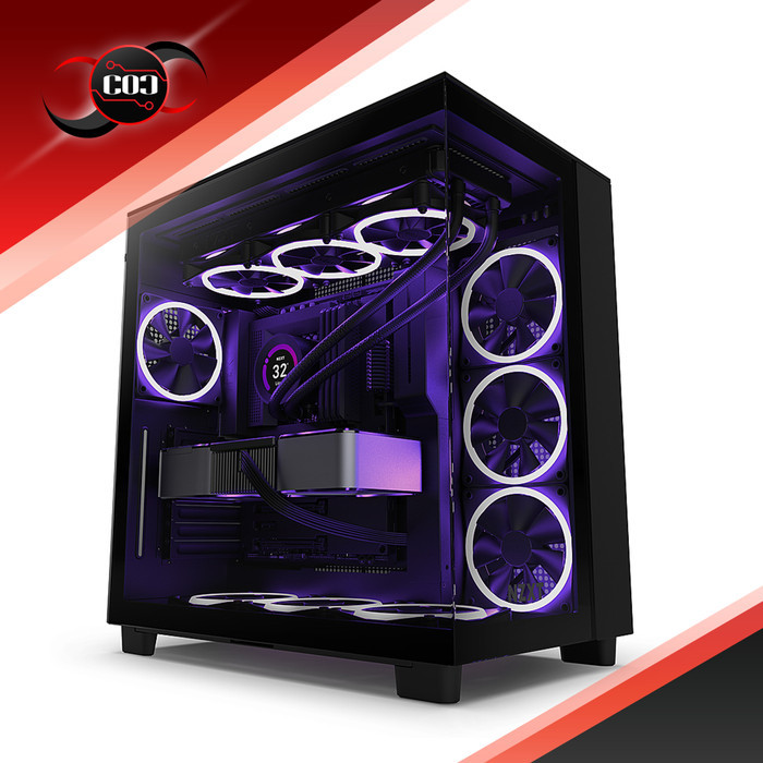 NZXT H9 Flow Black